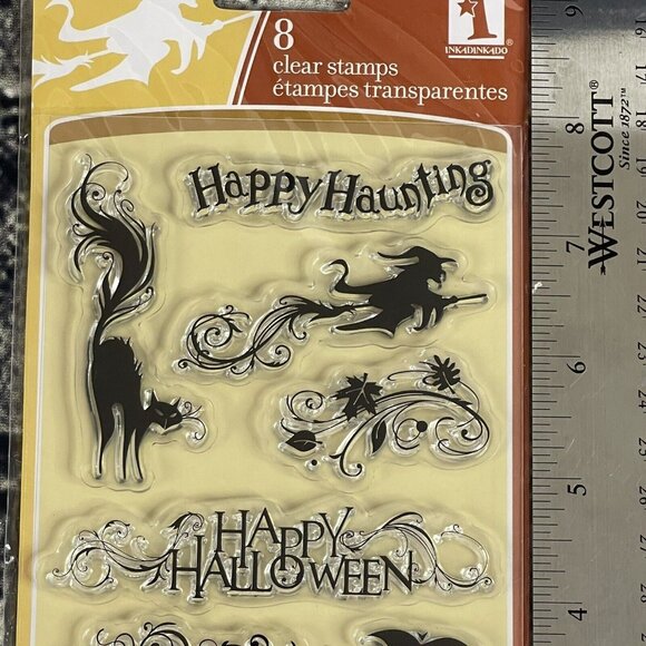 INKADINKADO 98302 CATS AND BATS Stamp set - Picture 3 of 8